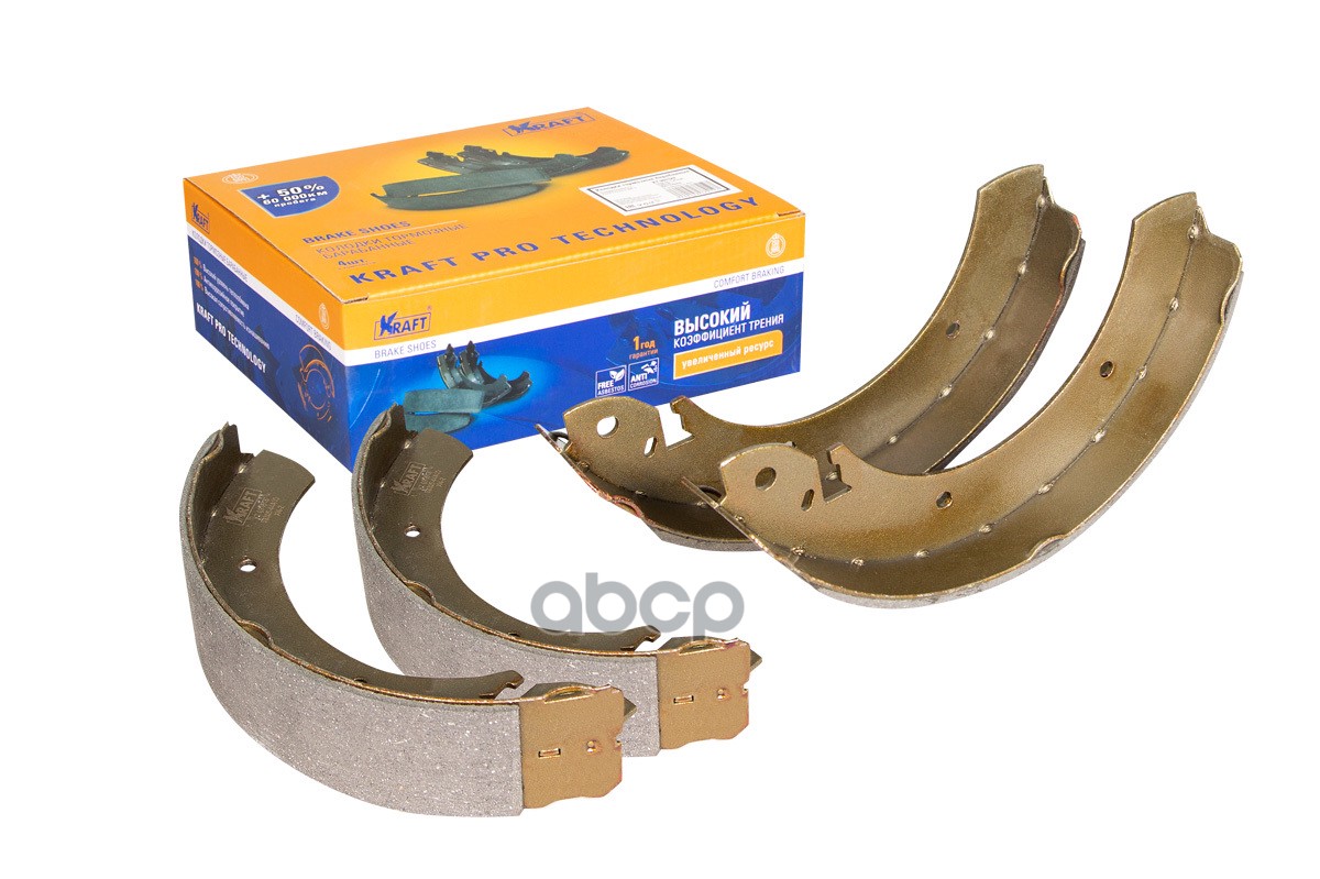 Колодки Барабанные Hyundai H-100, Hyundai Sonata Iii (96-98) Kraft Kt091516 Kraft арт. KT091516