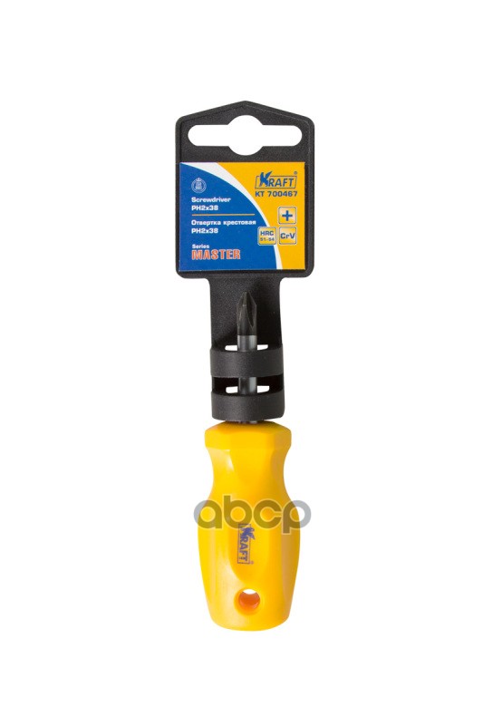 Отвертка Крестовая Ph2х38 Master Kraft Kt 700467 Kraft арт. KT 700467