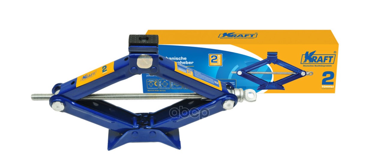 Домкрат Ромбический 2 Т. Kraft Kt 800025 Kraft Kt 800025 Kraft арт. KT 800025