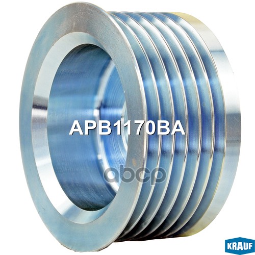 Шкив генератора CITROEN BERLINGO 99->, C1 05->, C2 03->, C4 04->, C5 04->, JUMPY 07->, XSARA 99-> // Krauf арт. APB1170BA