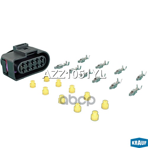 Разъем AZZ1051YL Krauf арт. AZZ1051YL