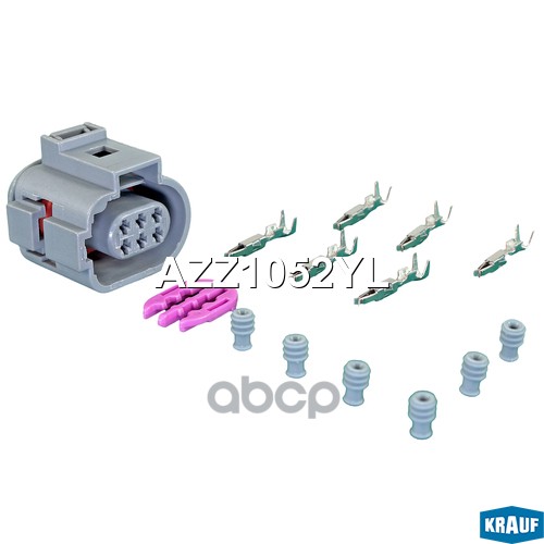 Разъем AZZ1052YL Krauf арт. AZZ1052YL