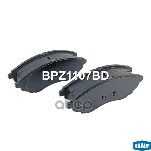 Колодки Тормозные Дисковые Krauf арт. BPZ1107BD