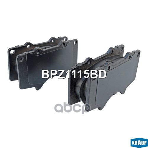 Колодки тормозные дисковые Krauf арт. BPZ1115BD