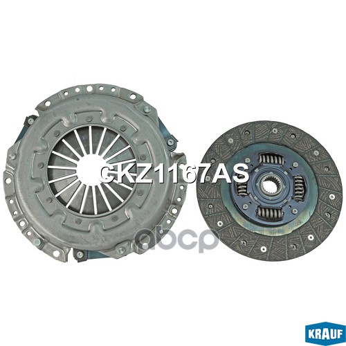 Сцепление комплект без подшипника Krauf арт. CKZ1167AS