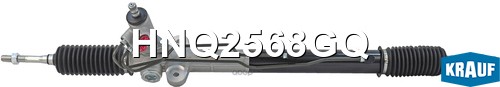 Рулевая рейка с тягами гидравлическая (HYUNDAI Santa Fe II 2006-2012, вход/выход М16/М16, Использова Krauf арт. HNQ2568GQ