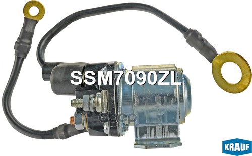 Втягивающее реле стартера маленькое Krauf арт. SSM7090ZL