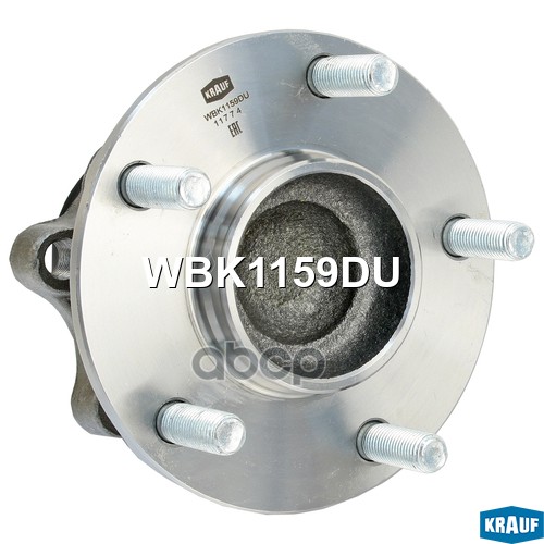 Ступица в сборе [задн, ABS] PEUGEOT 4008 / CITRO?N C4 Aircross / MITSUBISHI Outlander III (GG, GF), Krauf арт. WBK1159DU