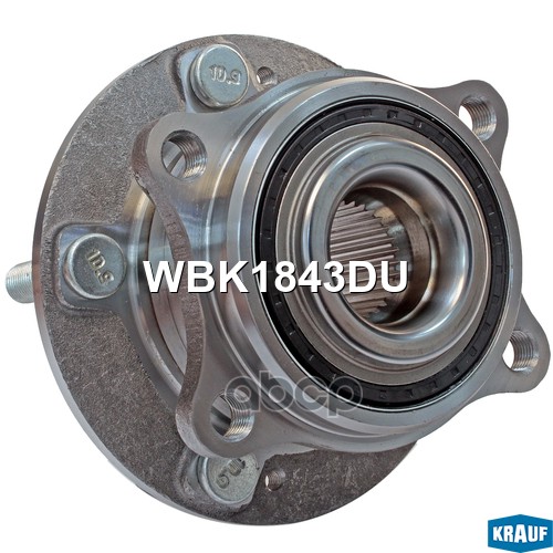 Ступица в сборе HYUNDAI Santa Fe I,II,III (SM,CM,DM) ix55 (EN) i40 (VF) Tucson (TL,TLE) Sonata VII ( Krauf арт. WBK1843DU