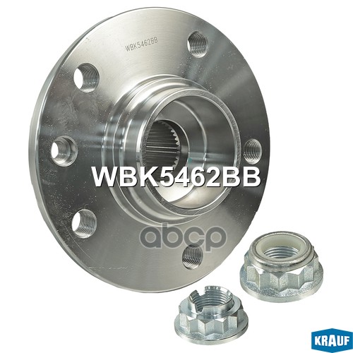 Ступица в сборе [Kit] VW Touareg I (7LA, 7L6, 7L7)/Transporter T5/Multivan T6 WBK5462BB Krauf арт. WBK5462BB