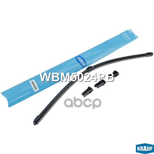 Щетка стеклоочистителя бескаркасная 600мм push button Krauf арт. WBM5024PB