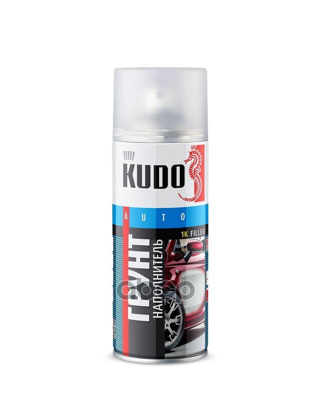Грунт спрей-наполнитель 1К акриловый красно-коричневый, 520 мл. KUDO KU-2202 Kudo арт. KU-2202