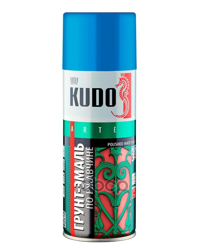 Грунт Спрей По Ржавчине Голубая Ral 5015, 520 Мл. Kudo Ku-315015 Kudo арт. KU-315015