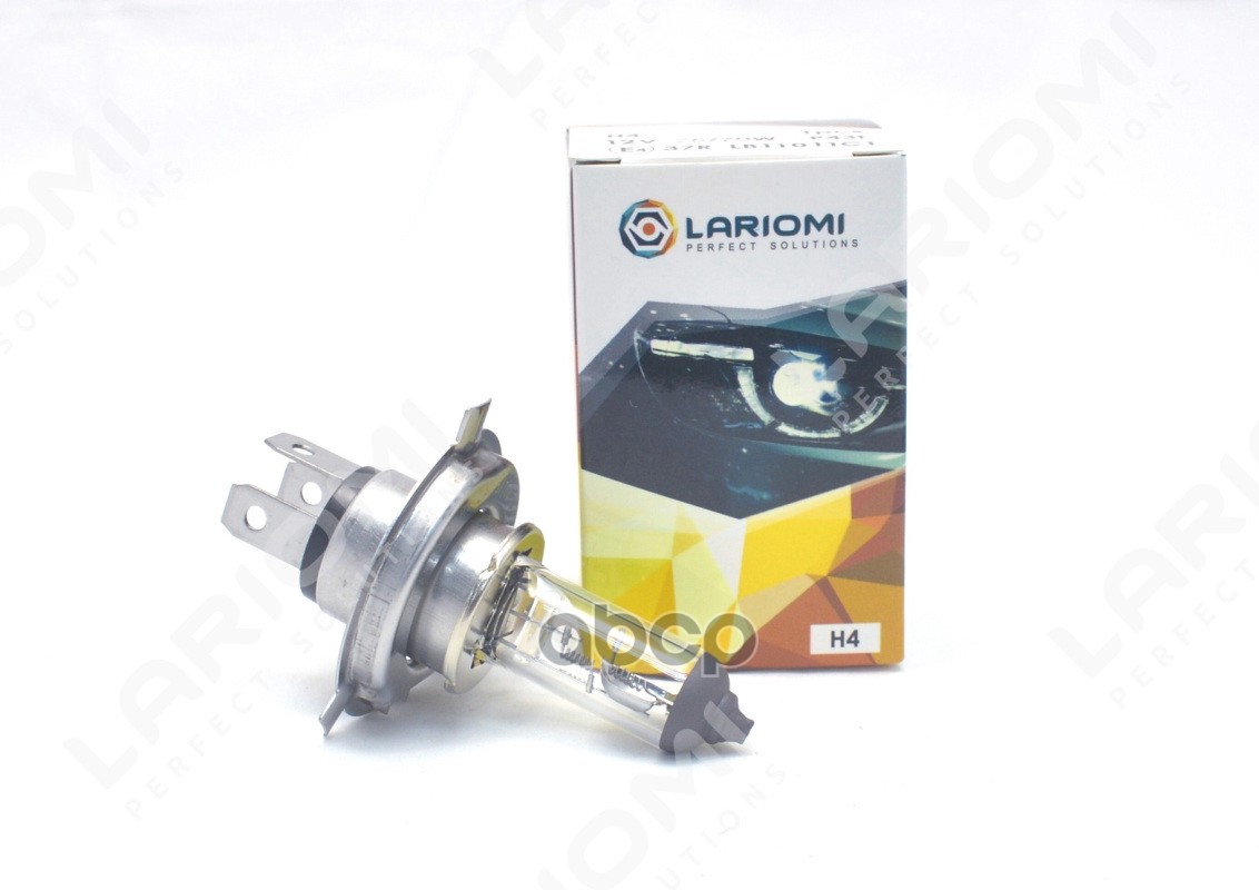 Лампа Галогенная H4 12V 60/55W P43t (Коробка 1 Шт.) LARIOMI арт. LB11011C1