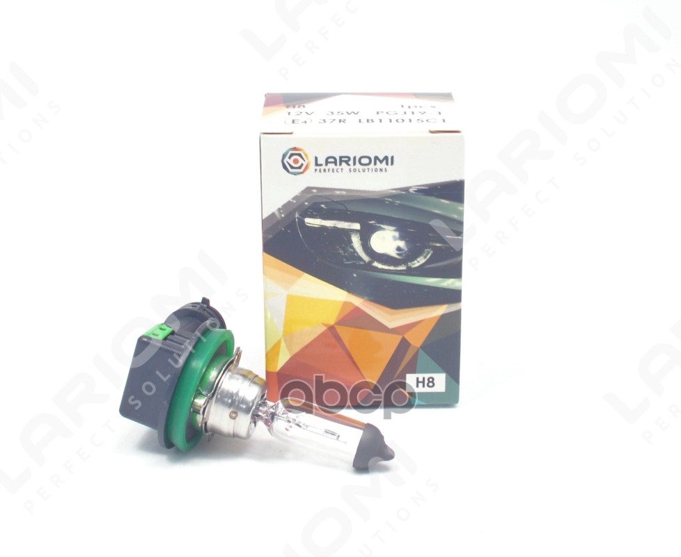 Лампа Галогенная H8 12V 35W Pgj19-1 (Коробка 1 Шт.) LARIOMI арт. LB11015C1