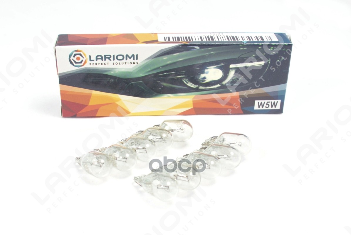 Лампа Накаливания W5w 12V 5W W2.1x9.5d LARIOMI арт. LB21033CP