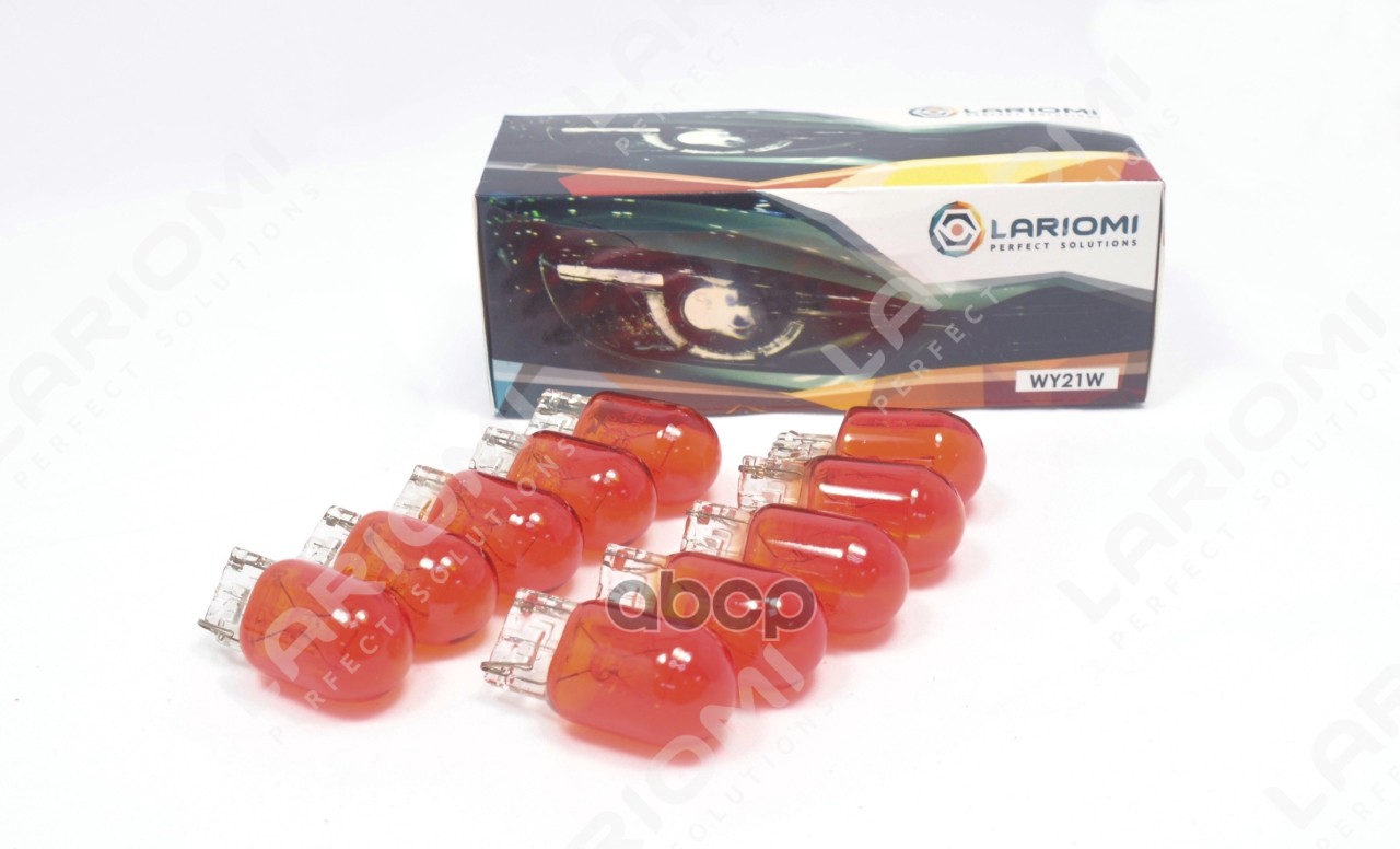 Лампа Накаливания Wy21w 12V 21W Wx3x16d (Желтая) LARIOMI арт. LB21035CP