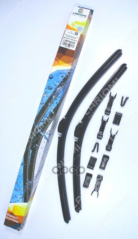 Щетки Стеклоочистителя Бескаркасные К-Т 600/500 Мм LARIOMI арт. LWF6050