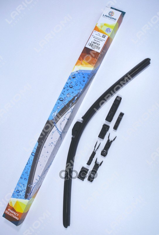 Щетка Стеклоочистителя Бескаркасная 600 Мм LARIOMI арт. LWF60