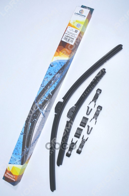 Щетки Стеклоочистителя Бескаркасные 650/400Мм LARIOMI арт. LWF6540