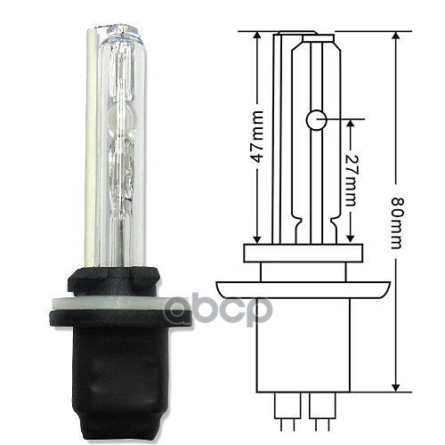 LEDO Ксеноновая лампа H27 4300K LEDO арт. 00274lxh