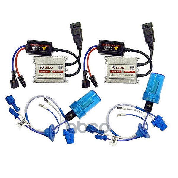 Комплект Ксенона H27 4300K Ledo Premium (Ac/12V) LEDO арт. 00274lxsp