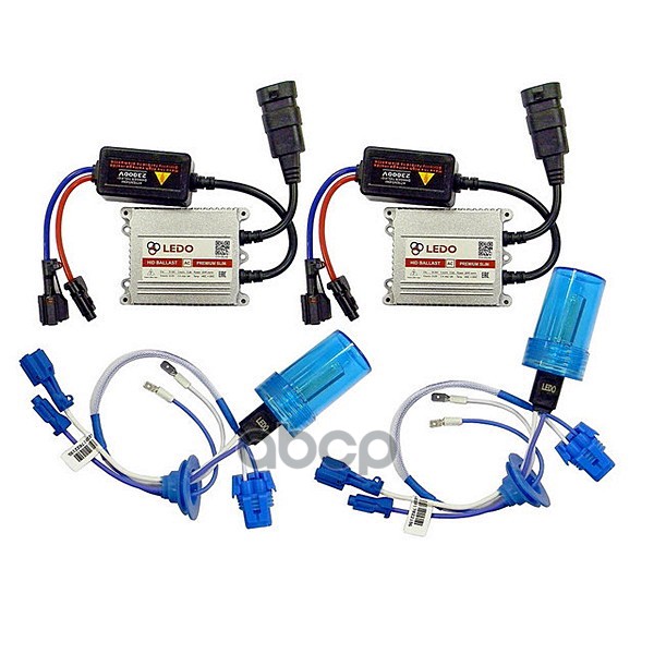 LEDO Комплект ксенона H27 5000K LEDO Premium 12V LEDO арт. 00275lxsp