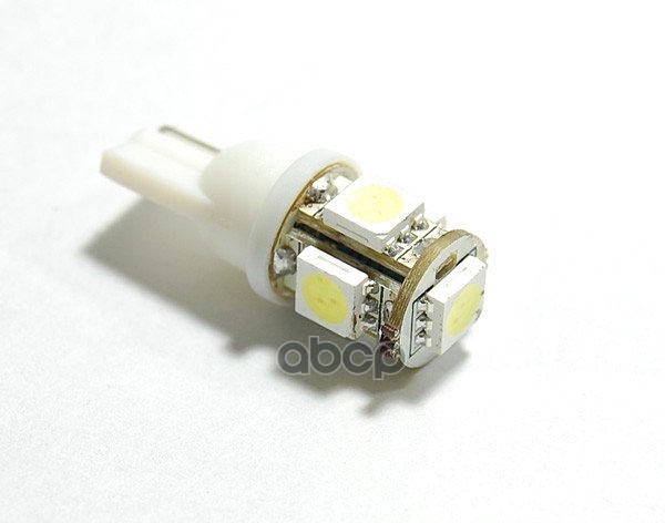 LEDO Лампа светодиодная W5W 5SMD белая 24V LEDO арт. 2845s5n1