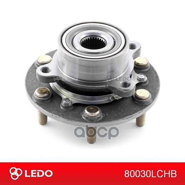 LEDO Ступица передняя на Mitsubishi L200 2005-. Pagero Sport 2008-2020. MR992374. 3880A036 LEDO арт. 80030lchb