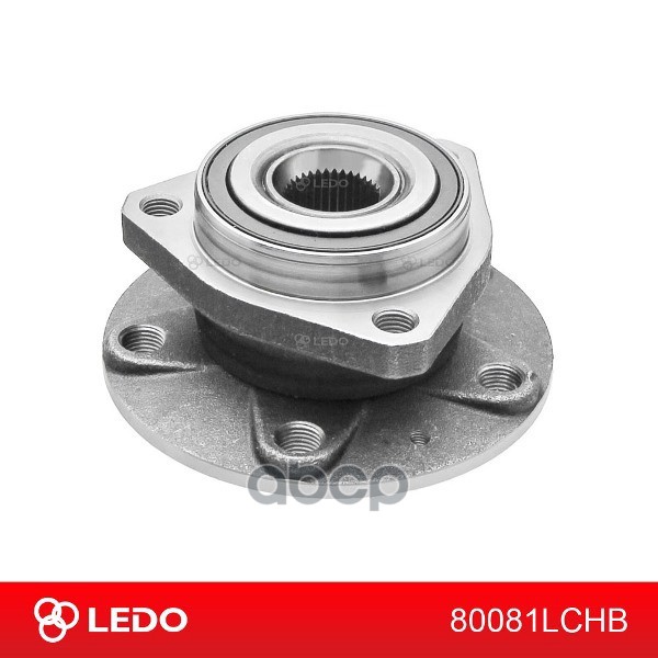 LEDO Ступица передняя на Audi A3 / Skoda Octavia / VW Golf 2003-2020. 1K0498621. 5K0498621A LEDO арт. 80081lchb