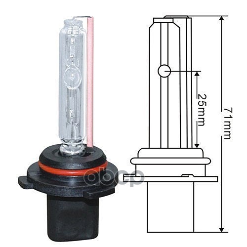 LEDO Ксеноновая лампа HB4 6000K LEDO арт. 90066lxh