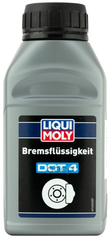 Жидкость тормозная Bremsflussigkeit DOT 4 0.25л (8832) 21155 LIQUI MOLY арт. 21155