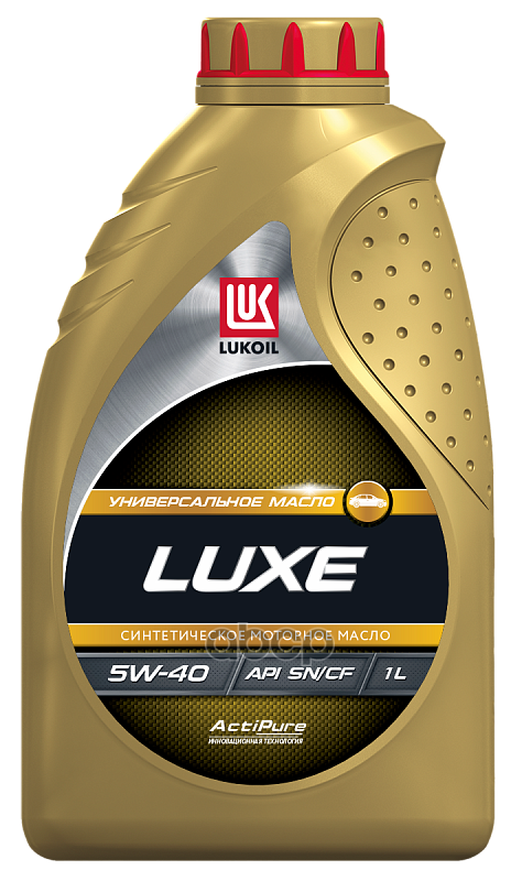 LUKOIL Масло моторное синтетическое Luxe 5W40 SN/CF 1л