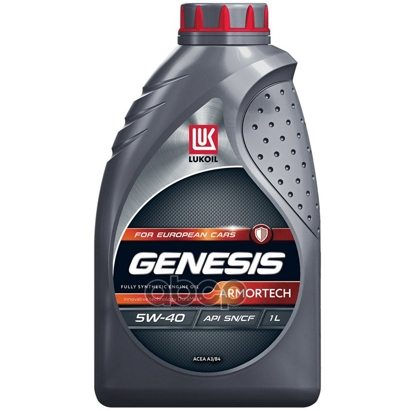 LUKOIL Масло моторное синтетическое LUKOIL GENESIS ARMORTECH 5W-40 SN/CF, A3/B4 1л
