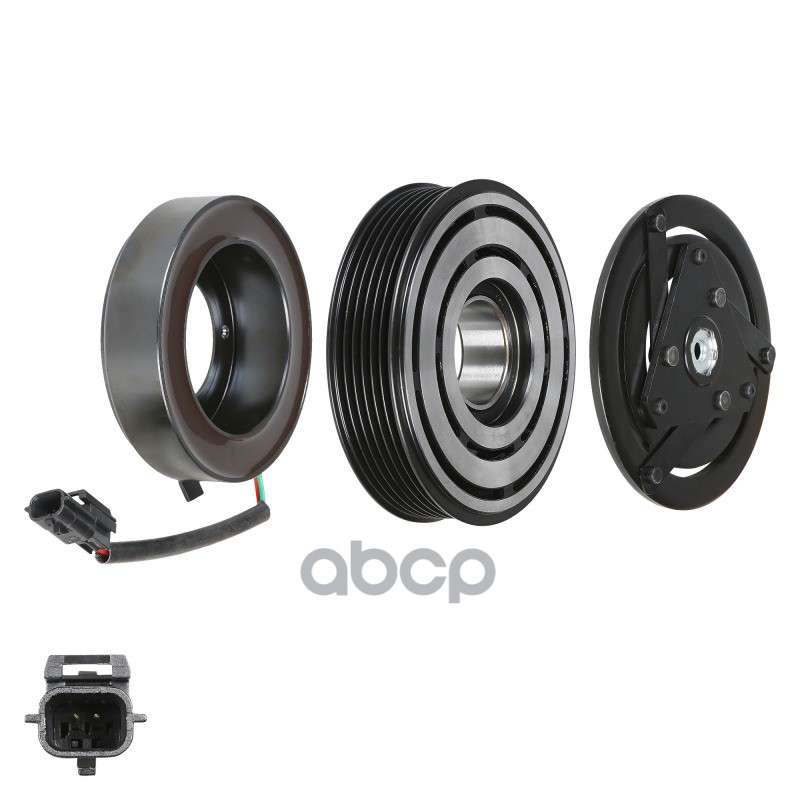 Муфта эл/магн. компрессора кондиц. для а/м Nissan X-Trail (T31) (07-) 2.0i (LMAC 1402) LUZAR арт. LMAC1402