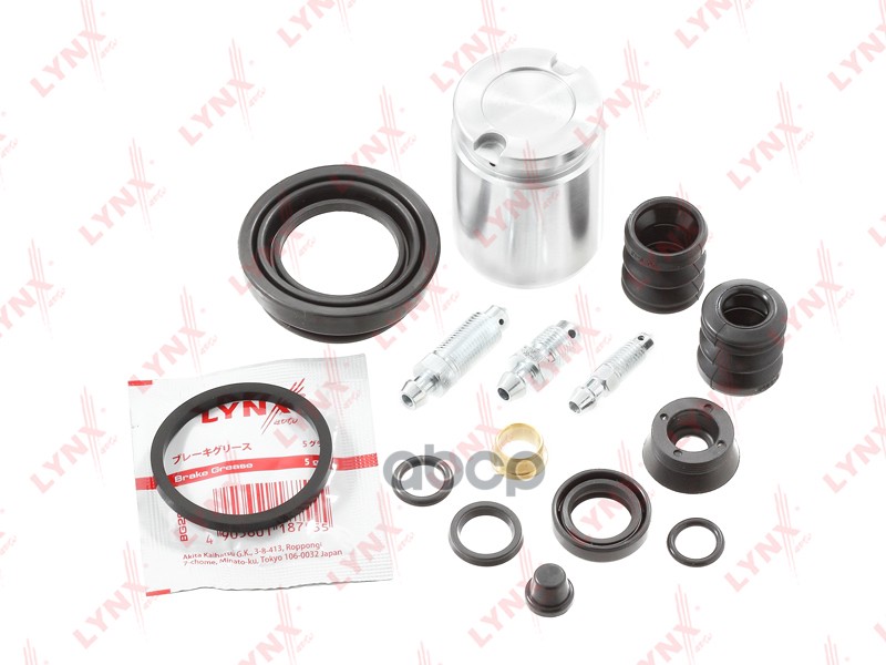 Ремкомплект тормозного суппорта с поршнем заднего (поршень d 38 mm  суппорт Lucas/Girling) AUDI A6 9 LYNXauto арт. bc-6088