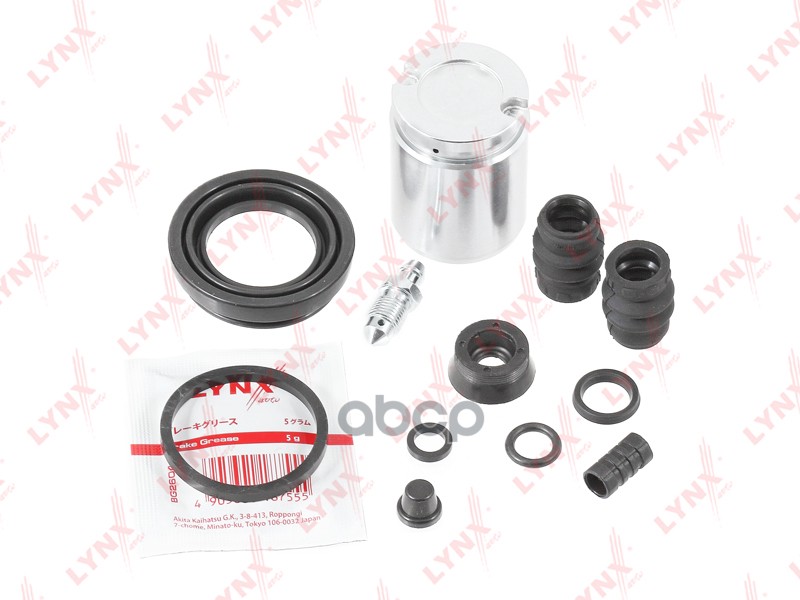 Ремкомплект тормозного суппорта с поршнем заднего (поршень ? 38 mm, суппорт TRW) BC-6089 LYNXauto арт. BC-6089