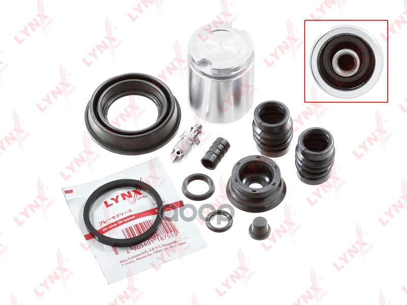 Ремкомплект тормозного суппорта с поршнем заднего (поршень d 38 mm  суппорт ATE) CHEVROLET Cruze 09> LYNXauto арт. bc-6495