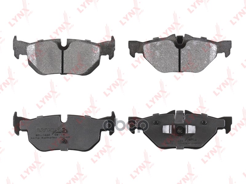 Колодки тормозные задние подходит для BMW 1(E81-88) 1.6-3.0 05-12 / 3(E90-93) 1.6-2.5 05-11 / X1(E84) 2.0D-3.0 09 BD-1440 LYN...