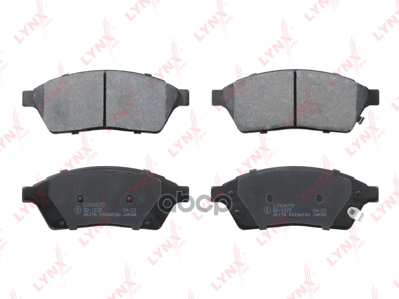 Колодки тормозные передние BD-1825 LYNXauto арт. BD-1825