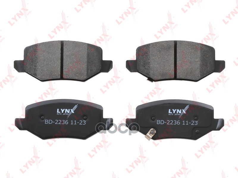 Колодки тормозные дисковые BD-2236 LYNXauto арт. BD-2236