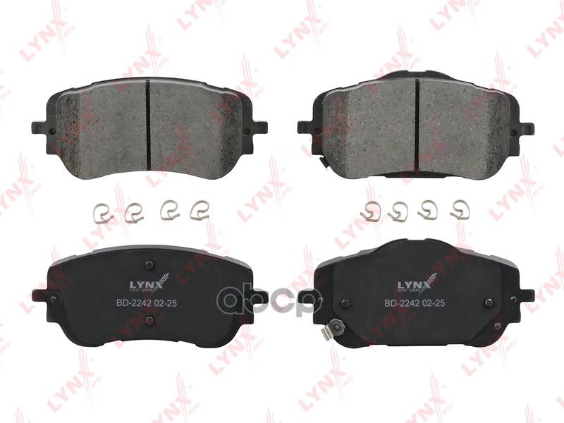Колодки тормозные передние HAVAL Dargo 21> LYNXauto арт. bd-2242