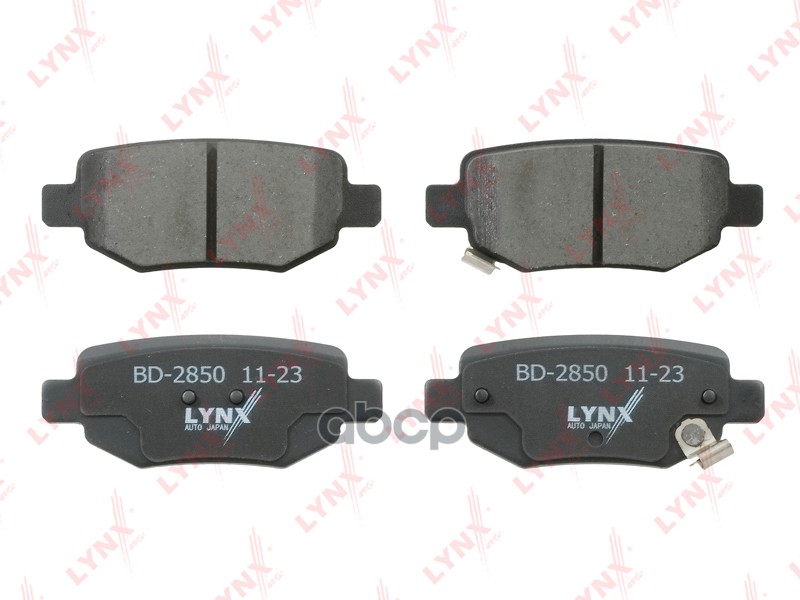 Колодки тормозные дисковые BD-2850 LYNXauto арт. BD-2850