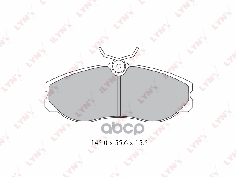 Колодки Тормозные Дисковые | Перед | LYNXauto арт. BD3028