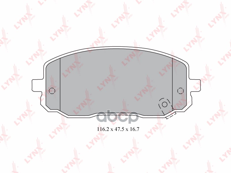 Колодки Тормозные Передние Подходит Для Hyundai I10, Kia Picanto 04 Bd-4409 LYNXauto арт. BD-4409