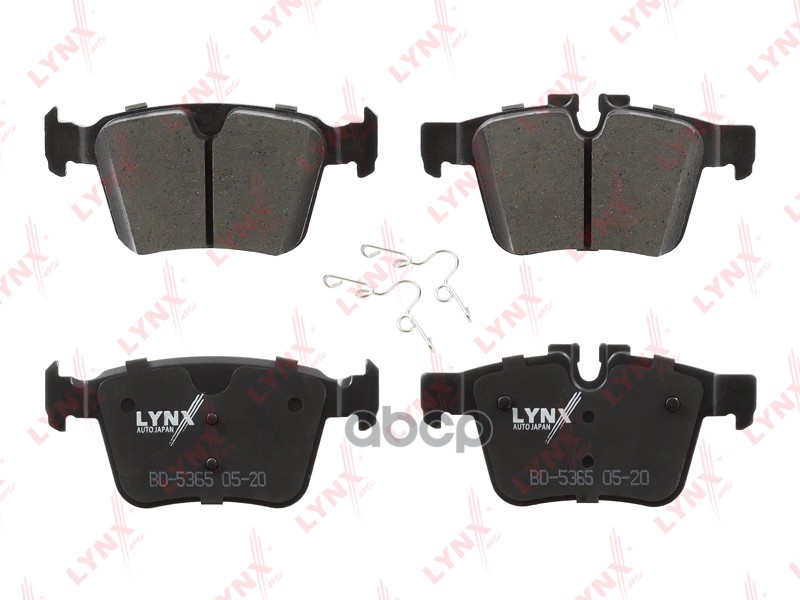 Колодки тормозные задние MERCEDES-BENZ C(W205) 13> LYNXauto арт. bd-5365