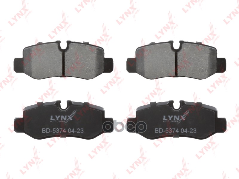 Колодки тормозные задние MERCEDES-BENZ Vito(W447) 14> LYNXauto арт. bd-5374