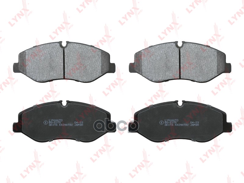 Колодки тормозные передние MERCEDES-BENZ Sprinter 06> / Viano/Vito(W639/W447) 03> LYNXauto арт. bd-5375