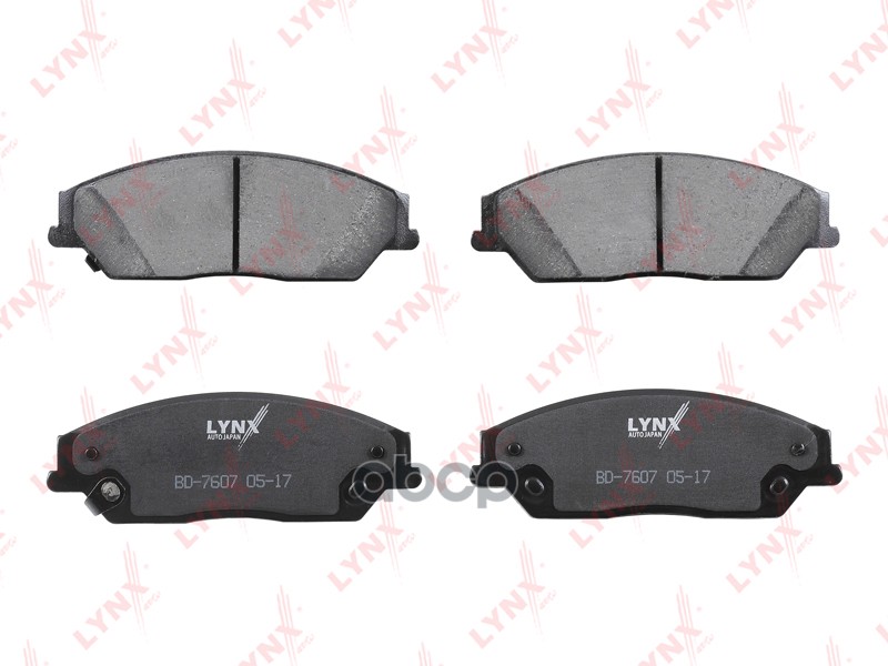 Колодки тормозные передние TOYOTA Camry(V40) 2.4-3.5 06> LYNXauto арт. bd-7607