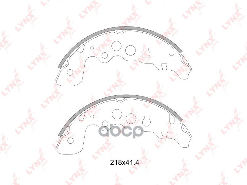 Колодки барабанные LYNXauto BS-7305 LYNXauto арт. BS-7305